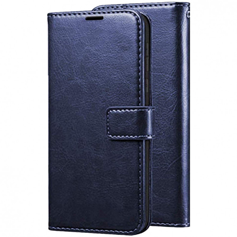 

Чохол (книжка) Wallet Glossy з візитницею на Asus ZenFone Max （ZC550KL) (Темно синій ) 748216