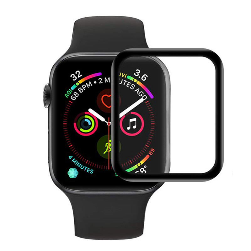 

Полімерна плівка 3D (full glue) (тех.пак) на Apple watch 42mm (Чорний) 1068809