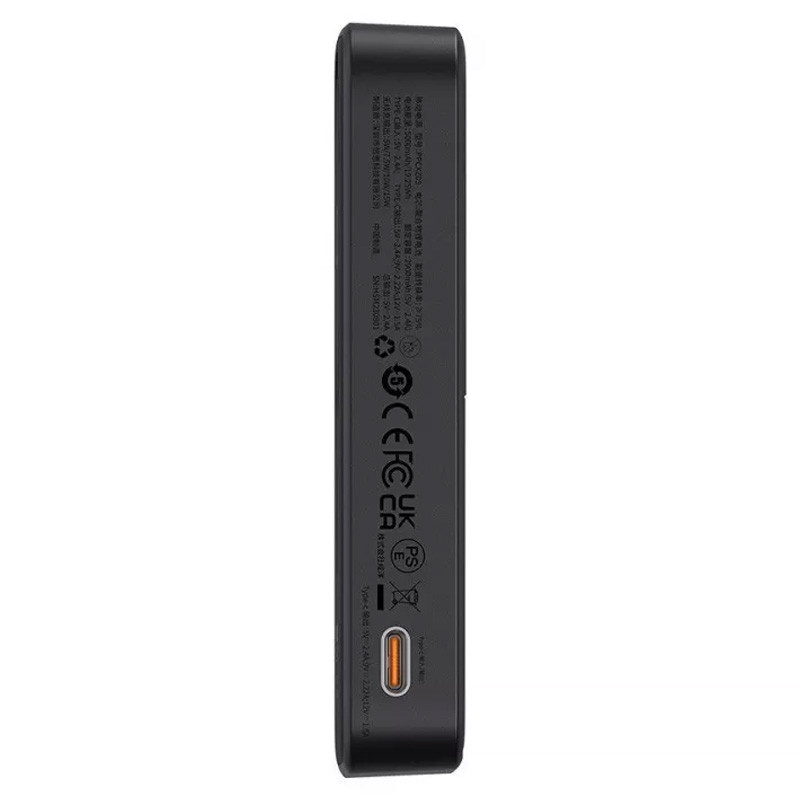 Фото Портативное зарядное устройство Power Bank Baseus MagPro Magnetic Bracket 20W с БЗУ5000mAh (PPCXZ05) (Black) на vchehle.ua