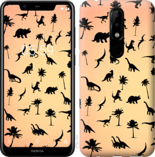 

Чехол Динозаврики 1 для Nokia 5.1 Plus 894386