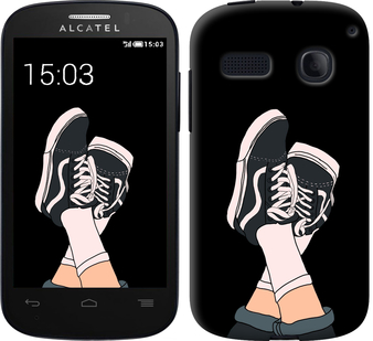 

Чехол Кеды для Alcatel One Touch Pop C3 4033D 722865