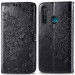 Фото Кожаный чехол-книжка Art Case с визитницей для Realme 5 / 6i (Черный) в магазине vchehle.ua