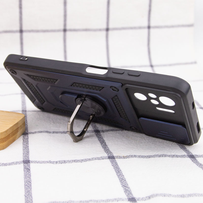 

Ударостійкий чохол Camshield Serge Ring for Magnet для Xiaomi Redmi Note 10 (Синій) 1162331