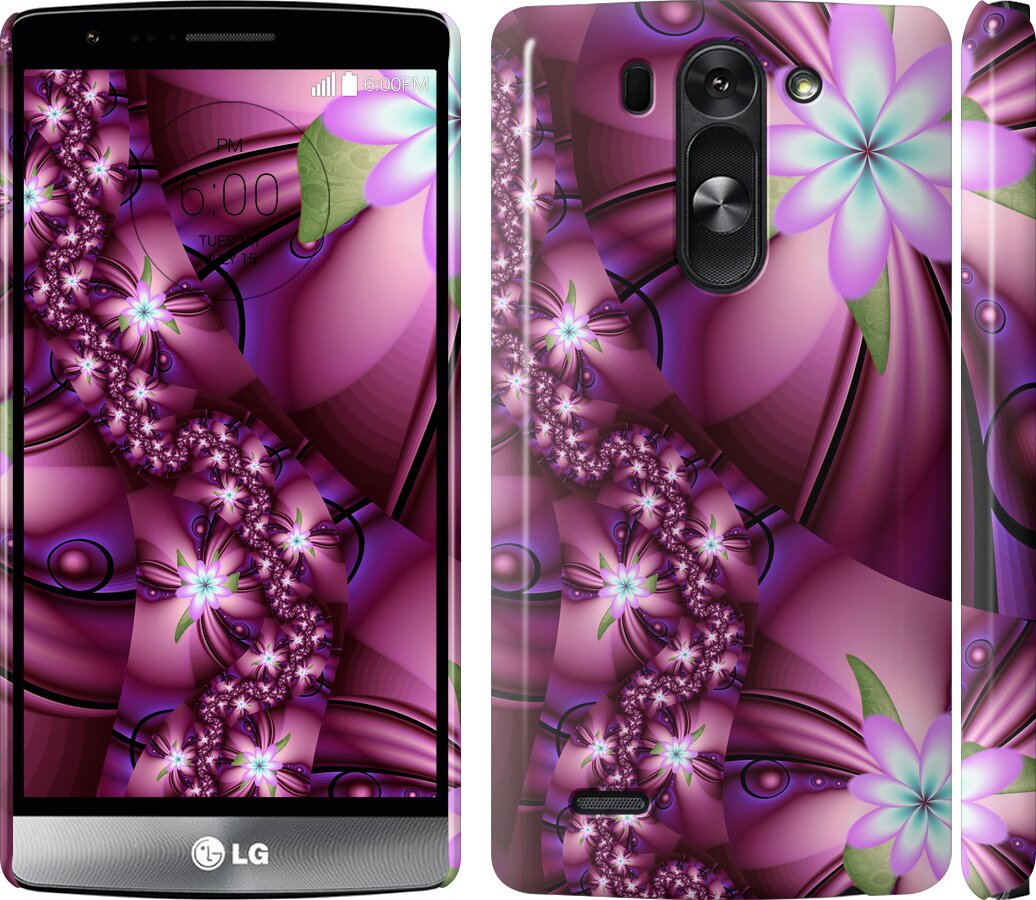

Чехол Цветочная мозаика для LG G3s D724 121013