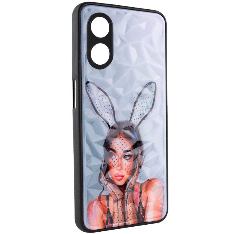 TPU+PC чехол Prisma Ladies для Oppo A78 4G (Rabbit)