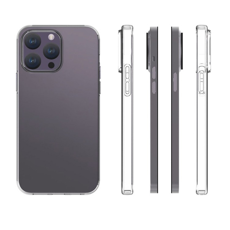 Фото TPU чохол Epic Transparent 1,5mm на Apple iPhone 15 Pro Max (6.7") (Прозорий (прозорий)) на vchehle.ua