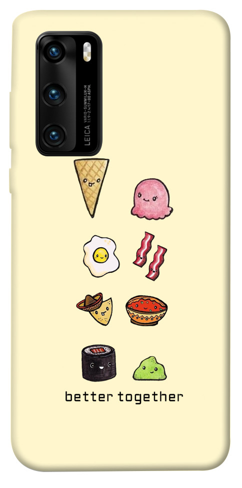

Чехол Better together для Huawei P40 1098248