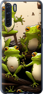 

Чехол Жабки для Oppo A91 1641205