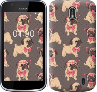 

Чехол мопсики 2 для Nokia 1 731765