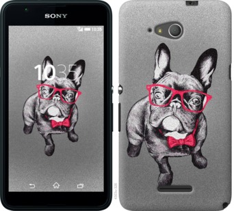 

Чехол Умный бульдог для Sony Xperia E4g 737105
