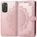 Фото Шкіряний чохол-книжка Art Case з візитницею на Xiaomi Redmi Note 11 Pro 4G/5G / 12 Pro 4G (Рожевий) на vchehle.ua