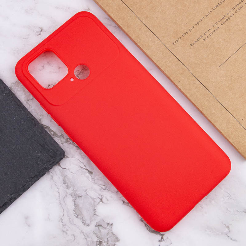 Силиконовый чехол Candy для Xiaomi Poco C40 (Красный) в магазине vchehle.ua