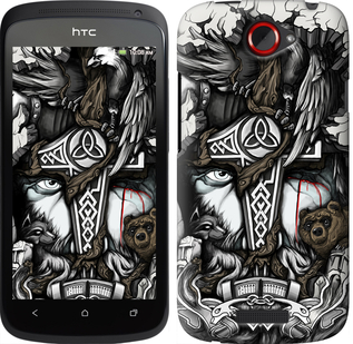 

Чехол Тату Викинг для HTC One S z560e 348968