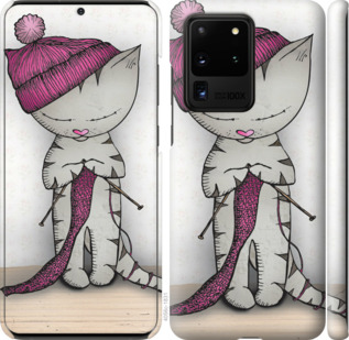 

Чохол Кішка рукодільниця на Samsung Galaxy S20 Ultra 878755
