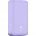 Фото Портативний зарядний пристрій Power Bank Baseus Magnetic Mini OS 20W з БЗП 10000 mAh (PPCX110105) (Purple) в маназині vchehle.ua