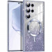TPU чохол Delight case with Magnetic Safe з захисними лінзами на камеру на Samsung Galaxy S25 Ultra (Сірий / Lavender Gray)