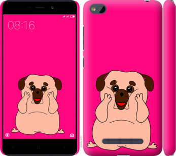 

Чехол Весёлый мопс для Xiaomi RedMi 4A 928513