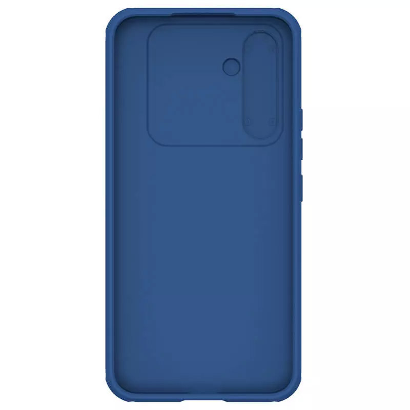 Заказать Карбоновая накладка Nillkin Camshield (шторка на камеру) для Samsung Galaxy A54 5G (Синий / Blue) на vchehle.ua