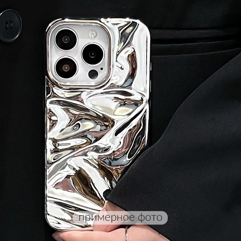 Фото Чохол TPU Sea на Apple iPhone 15 (6.1") (Silver) в маназині vchehle.ua