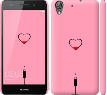 

Чехол Подзарядка сердца1 для Huawei Y6 II 730415