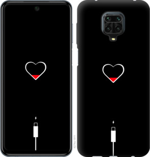 

Чохол Подзарядка сердца для Xiaomi Redmi Note 9S 932102