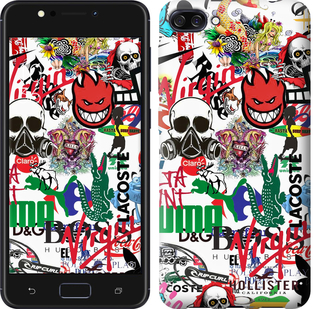 

Чехол Many different logos для Asus ZenFone 4 Max ZC520KL 638201
