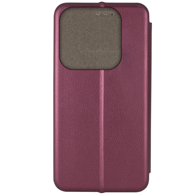 Фото Шкіряний чохол-книжка Classy на Realme Note 60 / 60x (Бордовий) в маназині vchehle.ua