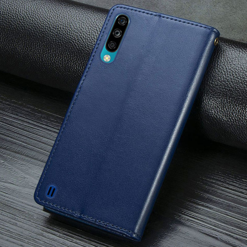 Заказать Кожаный чехол книжка GETMAN Gallant (PU) для ZTE Blade A7 (2020) (Синий) на vchehle.ua