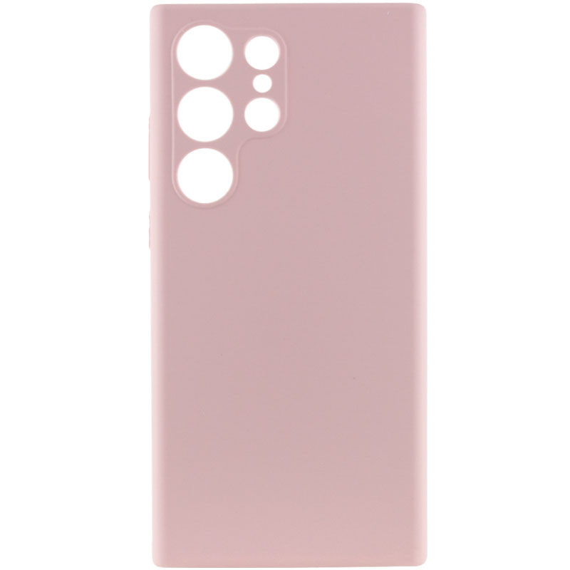 Чехол Silicone Cover Lakshmi Full Camera (AAA) для Samsung Galaxy S25 Ultra (Розовый / Pink Sand)