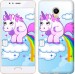 Чехол Единорожка для Meizu M5s