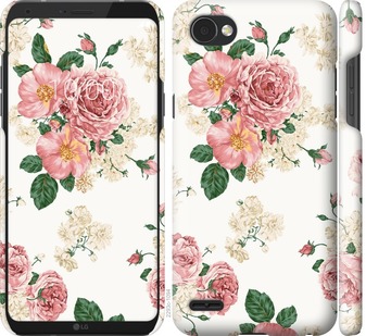 

Чехол цветочные обои v1 для LG Q6a 671147