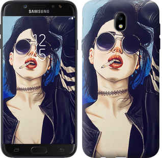 

Чохол Дівчина на стилі на Samsung Galaxy J7 J730 (2017) 643653