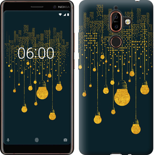 

Чохол Ілюстрація нічного міста на Nokia 7 Plus 647258