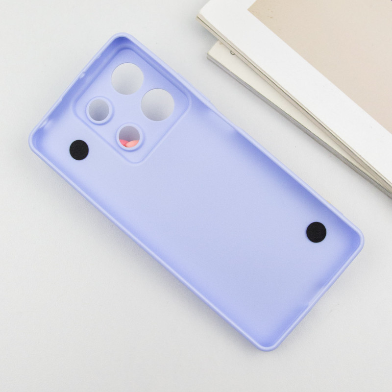 Чехол Chained Heart c подвесной цепочкой для Xiaomi Redmi Note 13 5G (Lilac Blue) в магазине vchehle.ua