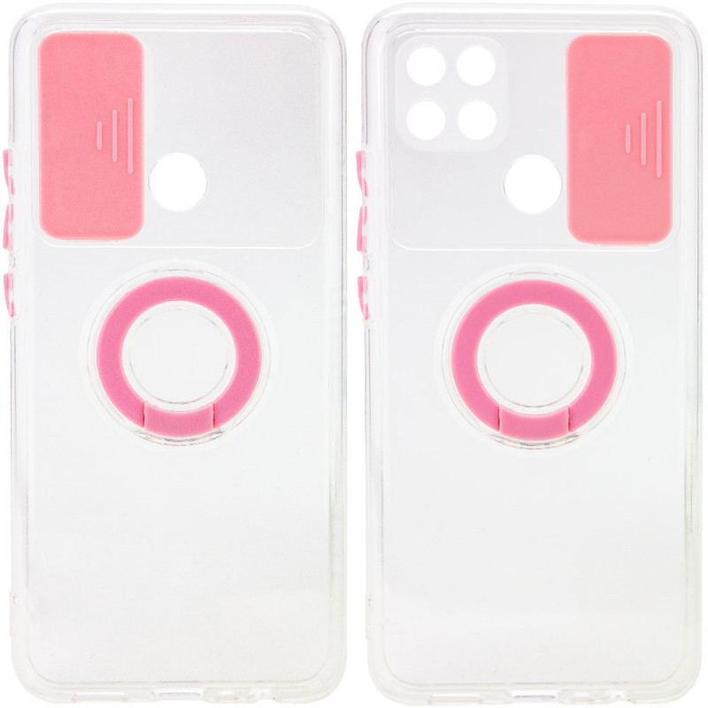 

Чехол Camshield ColorRing TPU со шторкой для Oppo A15 (Розовый) 1162233