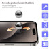 Купити Захисне 3D скло Blueo Hot Bending на Apple iPhone 15 Pro Max (6.7") (Чорний) на vchehle.ua