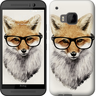 

Чехол Лис в очках для HTC One M9 634302
