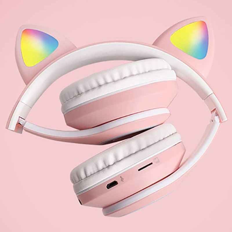 Фото Уценка Bluetooth наушники Tucci CT930 (Эстетический дефект / Розовый) на vchehle.ua