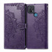 Фото Кожаный чехол (книжка) Art Case с визитницей для Oppo A15 / A15s (Фиолетовый) в магазине vchehle.ua