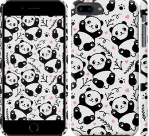 Чохол Панди на iPhone 8 Plus