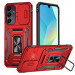 Ударопрочный чехол Camshield Army Ring для Samsung Galaxy A36 5G / A56 5G (Красный / Red)
