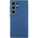 Чехол Silicone Cover Lakshmi Full Camera (A) для Samsung Galaxy S24 Ultra (Синий / Navy Blue)