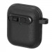 Фото Футляр Frosted для наушников Airpods 1/2 (Black) в магазине vchehle.ua