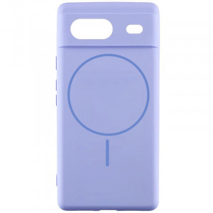 Чехол Silicone Cover Lakshmi Full Camera (AA) with MagFit для Google Pixel 7