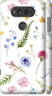 

Чехол Цветочный фон v2 для LG V20 1440075