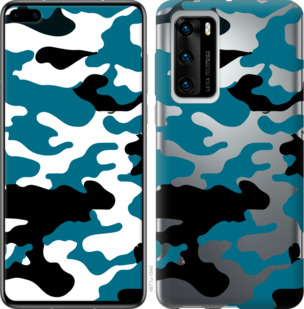 

Чехол Камуфляж прозрачный фон для Huawei P40 934469