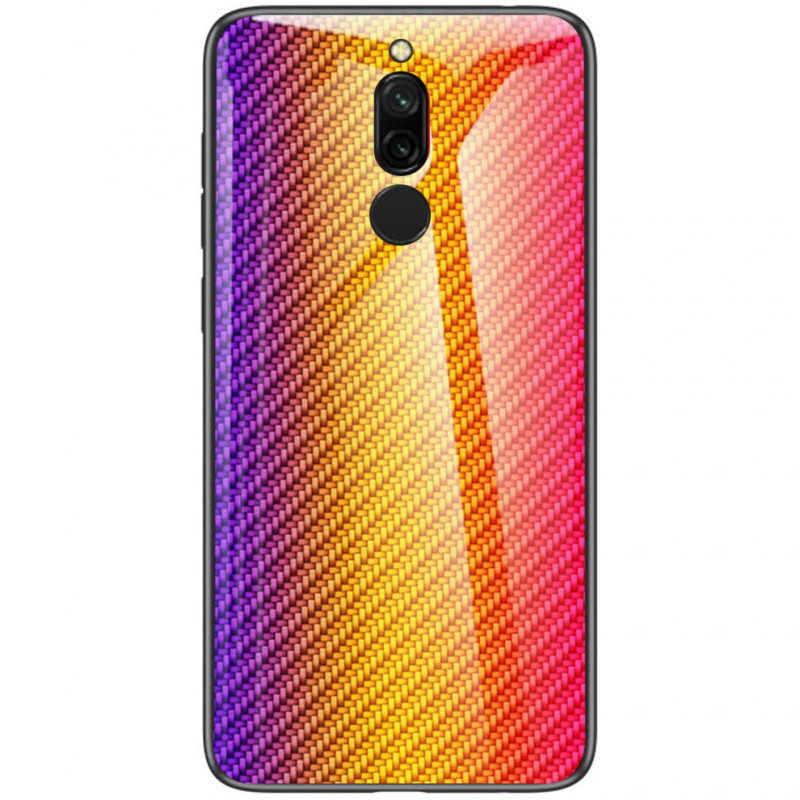 

TPU+Glass чехол Twist для Xiaomi Redmi 8 (Оранжевый) 786562