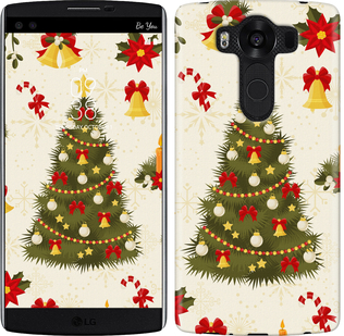 

Чехол Новогодняя елка для LG V10 H962 450965