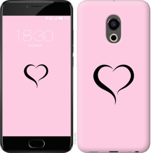 

Чехол Сердце 1 для Meizu Pro 6 899501
