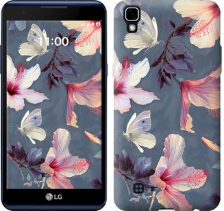 

Чехол Нарисованные цветы для LG X Power K220DS 596273